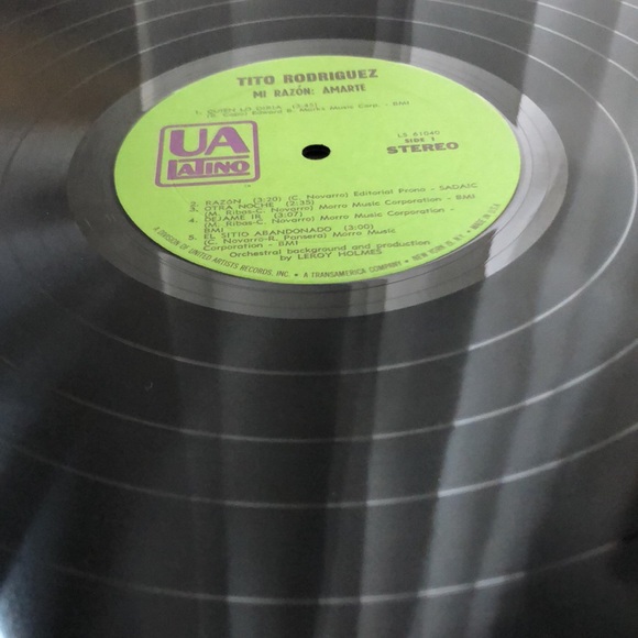 Tito Rodriguez Mi Razon: Amarte Vinyl Lp '69 - Picture 6 of 10